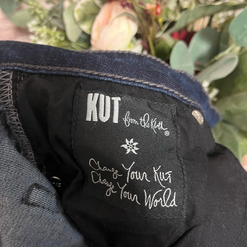 Kut From the Kloth Catherine Boyfriend Jeans Size 10 - Picture 7 of 9